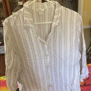 Christopher & banks button down shirt